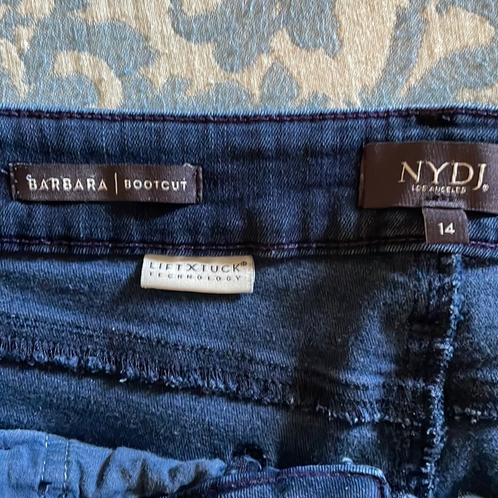 NYDJ Barbara Bootcut Jean-Size 14